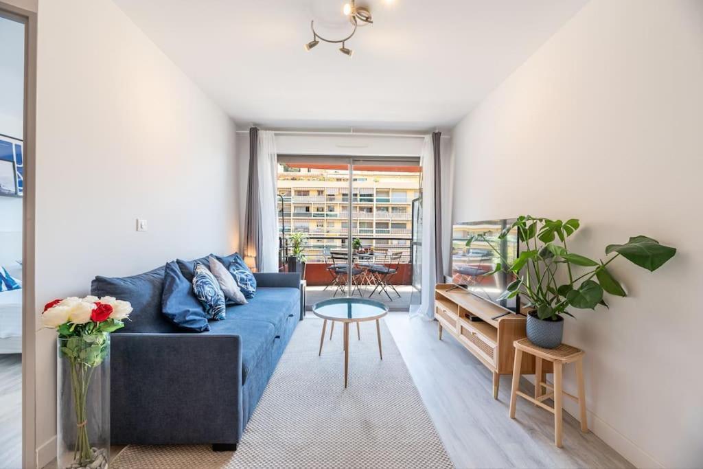 Appartement Cosy Au Centre Ville De 芒通 外观 照片